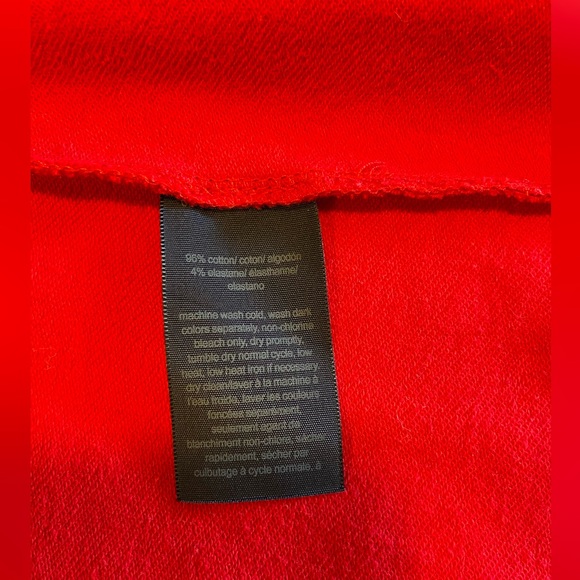 Tommy Hilfiger Military-style jacket.Red with Braided Trim & Silver Star Buttons - Picture 9 of 16